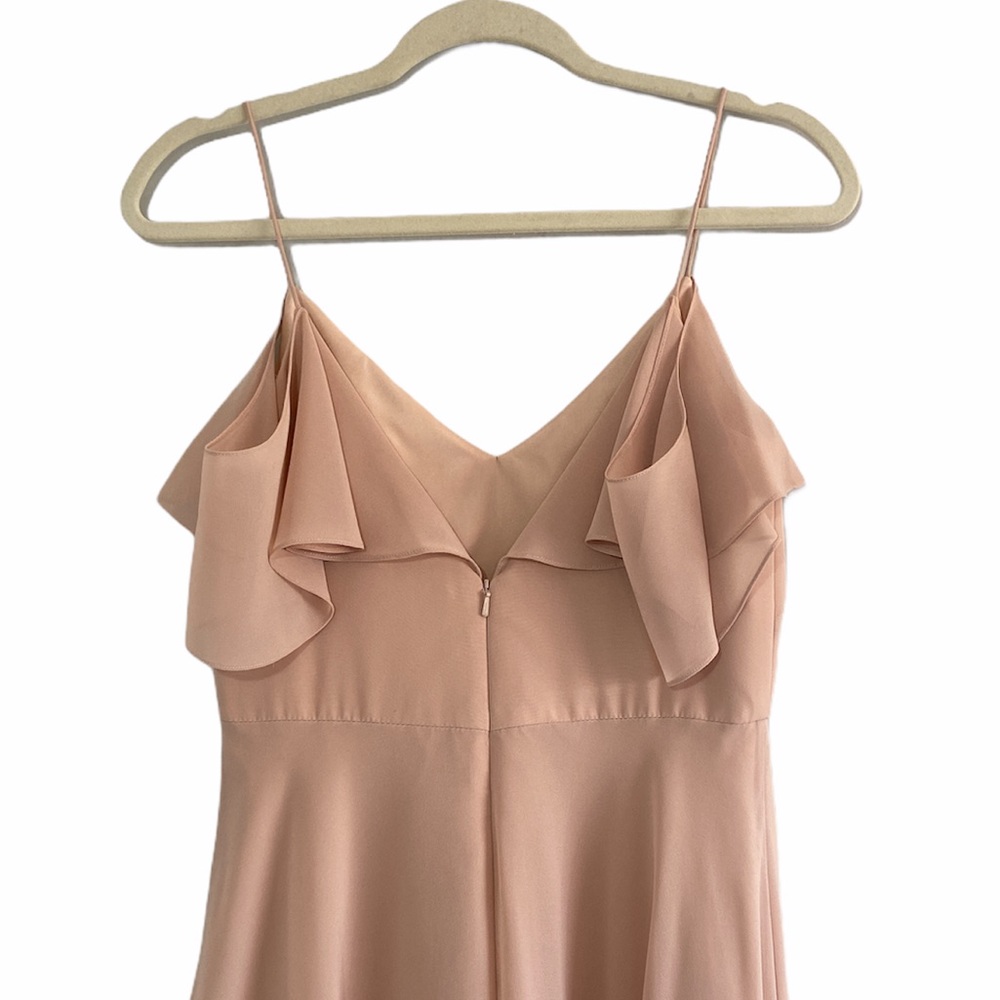 Jenny Yoo Collection Mila Dress Desert Rose Size 6 - Picture 9 of 14